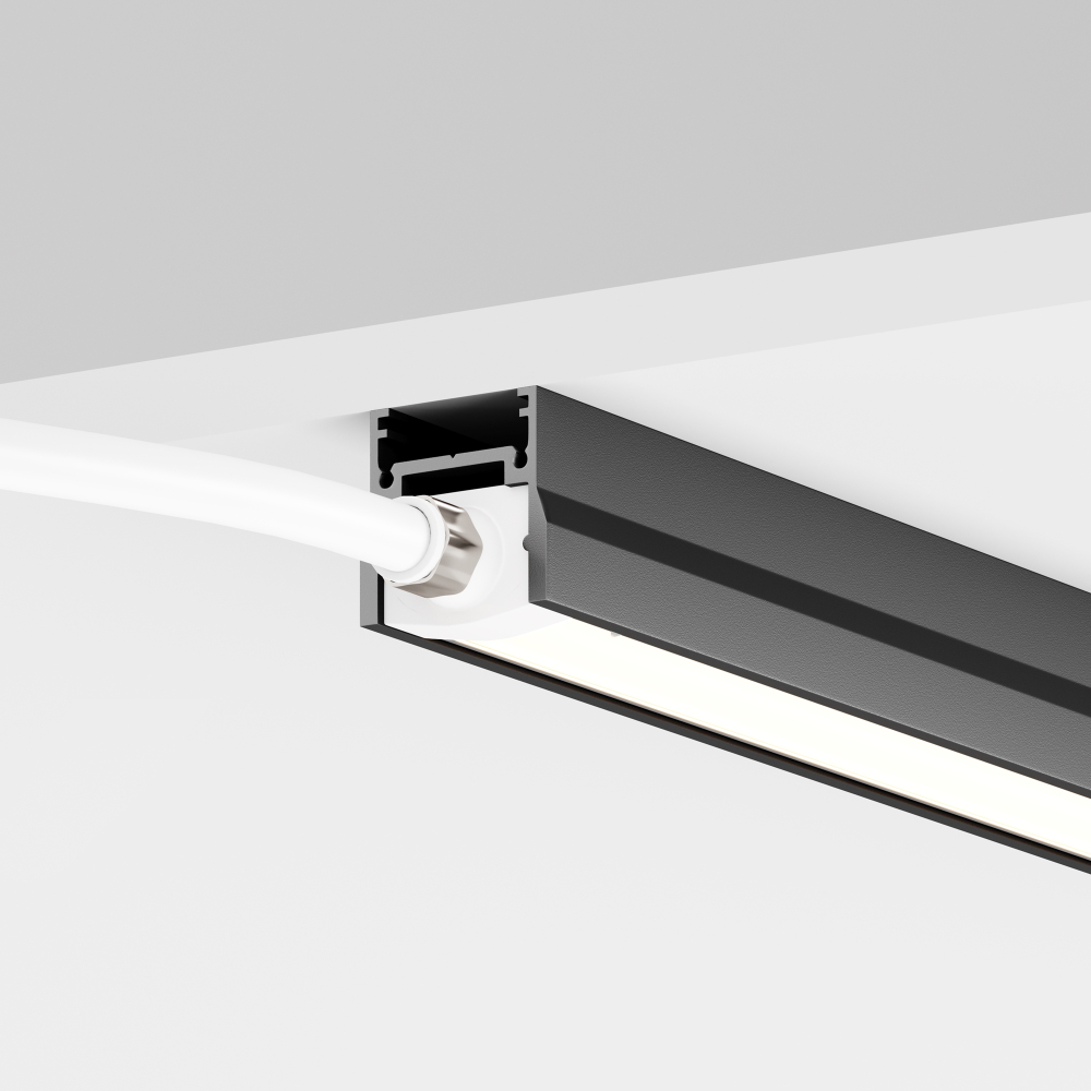 Токоведущий светильник для уличной трековой системы Maytoni Outdoor ELASITY IP O-TR001-LL-L30W3K