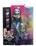 Кукла Монстер Хай Фрэнки Штайн 3 поколение | Monster High Frankie Stein Core Doll HXH73 g3 Шарнирная кукла-персонаж (6+)