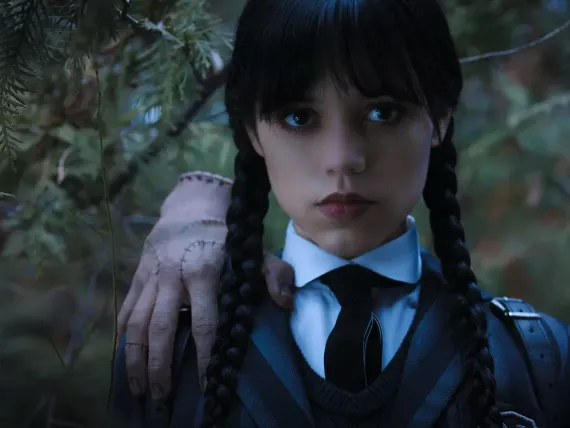 Wednesday Addams Family Thing Hand