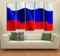 Модульная картина "Государственный флаг Российской Федерации"