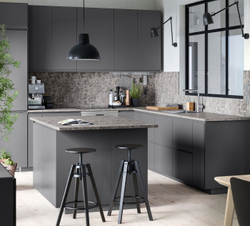 IKEA VOXTORP  (ИКЕА ВОКСТОРП)  -  Фасад ящика - тёмно-серый 40x10 см