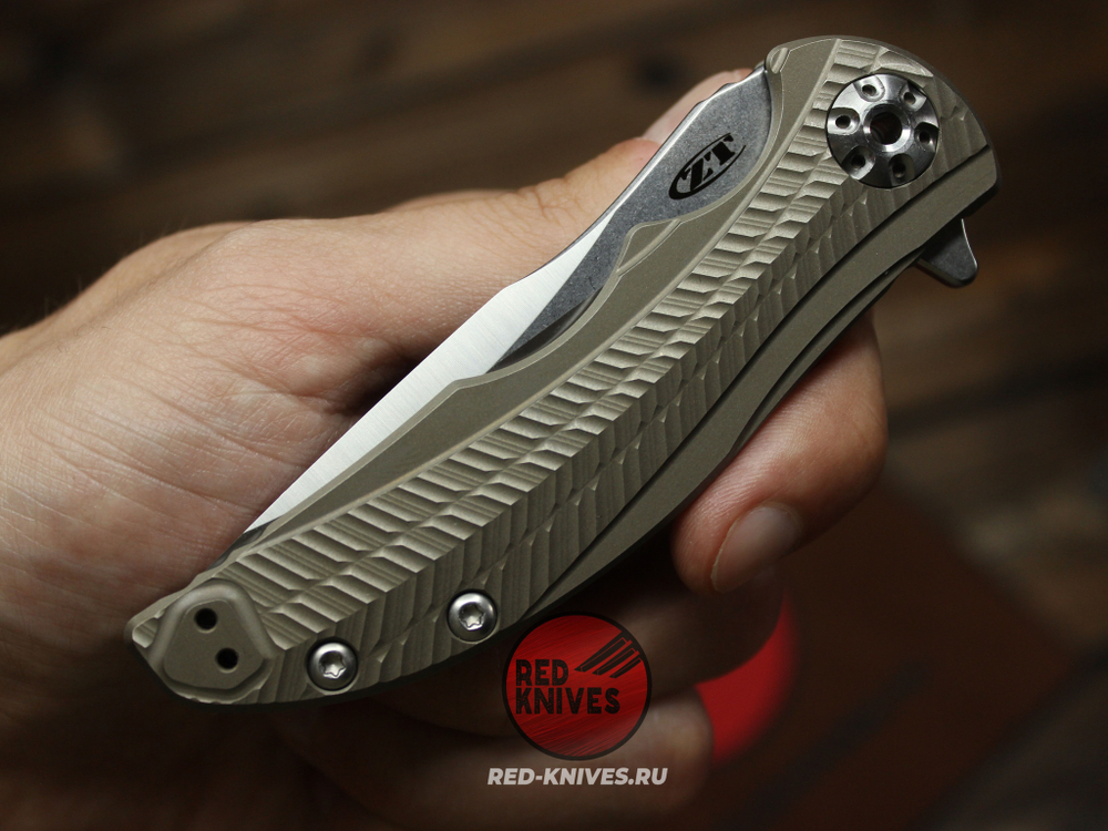 Нож Zero Tolerance 0609 A+++ - рукоять титан RK-509