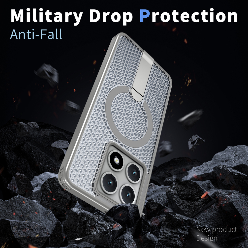 Прозрачный чехол Mesh Pro Magnetic Case для Xiaomi 14T Pro