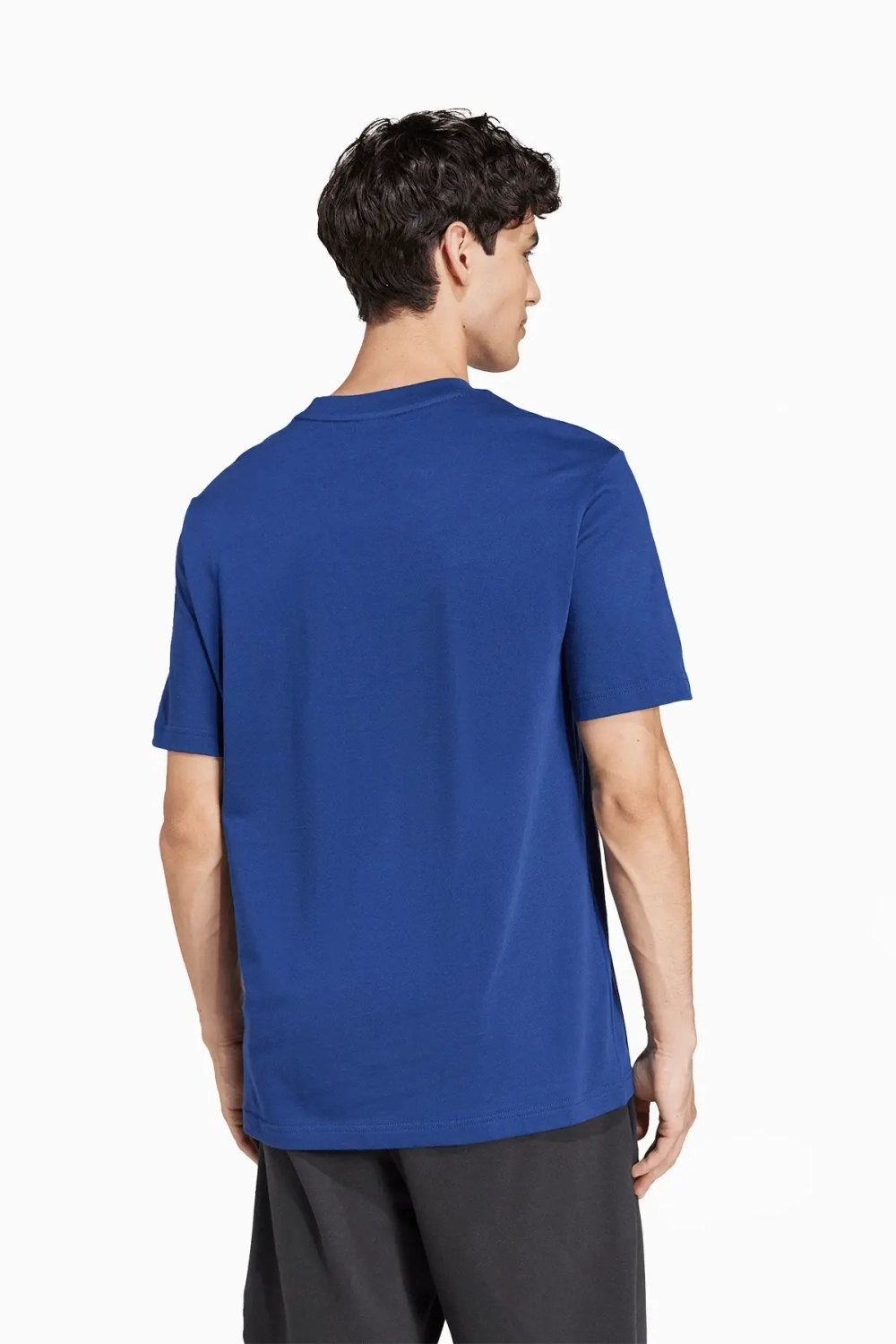 Футболка adidas Essentials Small Logo Single - синий