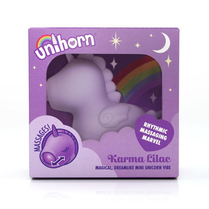 Unihorn - Karma Lilac - Вибромассажер с функцией пульсации