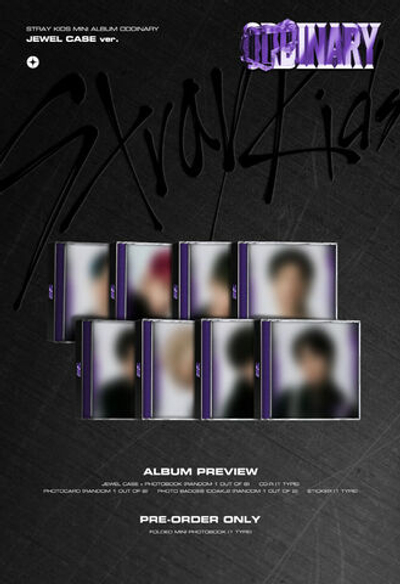 Альбом STRAY KIDS - ODDINARY [Jewel Case ver.]