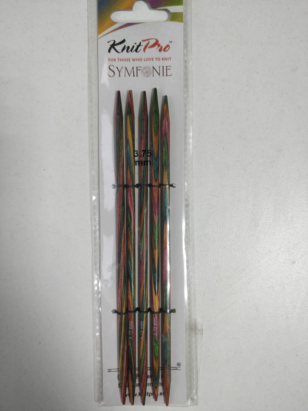 Knit Pro Symfonie чулочные спицы, размеры в ассортименте