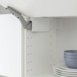 IKEA UTRUSTA  (ИКЕА УТРУСТА)  -  Петля с амортизатором для горизонтальных дверей - белая