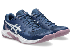 Женские теннисные кроссовки Asics Gel-Dedicate 9 Indoor - independence blue/white