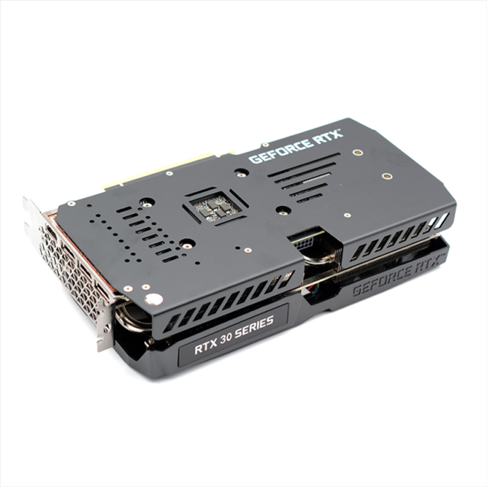 Видеокарта AFOX NVIDIA GeForce RTX3060Ti, 8Гб GDDR6, 256 бит, Retail, PCIe4.0, 2xFAN, 2-SLOT, 200Вт, RGB, HDMI, 3xDP (AF3060TI-8192D6H2)