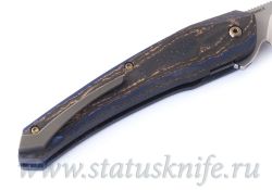 Нож Чебуркова Кобра Cobra vanadis 8 Carboquartz Blueфотография - 5