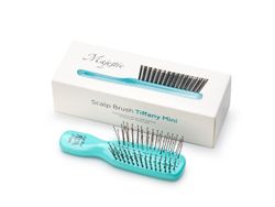 Расческа Majestic Scalp Brush бирюзовый (дорожная версия)