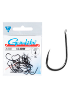 Крючки Gamakatsu LS-3310F HOOKS BLACK размер 10 (упк.25шт.)