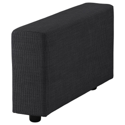 IKEA VIMLE  (ИКЕА ВИМЛЕ)  -  Чехол на подлокотник - широкий/Хилларед антрацит