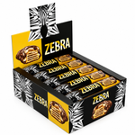 Батончик вафельный Зебра Zebra с молочной шоколадной глазурью, 15 шт по 40 г