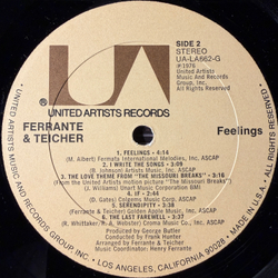 Виниловая пластинка Ferrante & Teicher ‎– Feelings LP