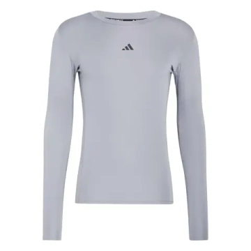 Компрессионная одежда Adidas Techfit Compression Training Long Sleeve - grey