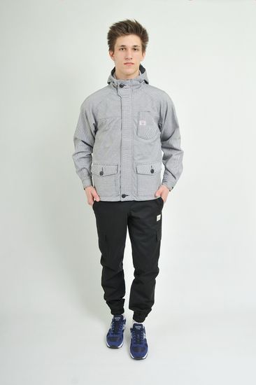 Куртка CROOKS & CASTLES Stripes Black\White