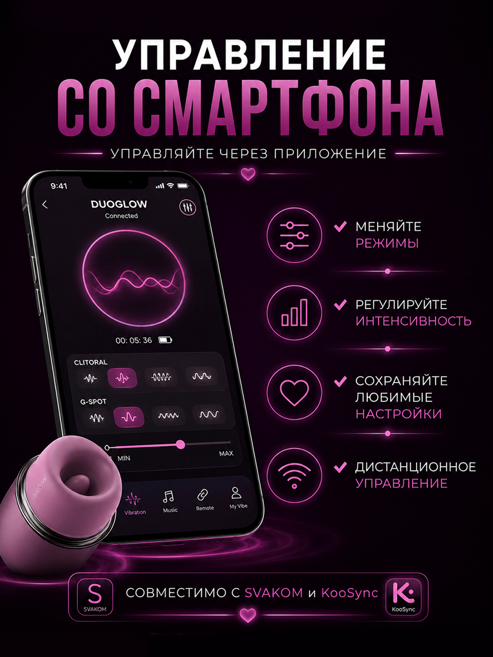 Клиторальный стимулятор Klitty Dusty Lavender
