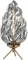 Интерьерная настольная лампа Cream 2152/06/01T Stilfort