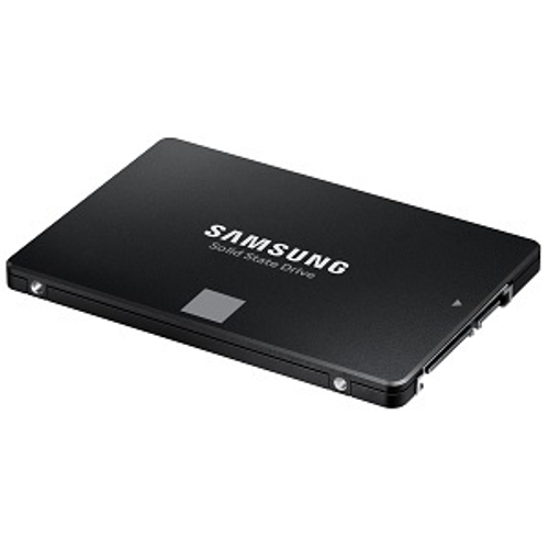 Жесткий диск SSD 2.5" 500Gb Samsung 870 EVO, 560/530MBs, 88000 IOPS, TLC 3D V-NAND, SATA-III (MZ-77E500BW)