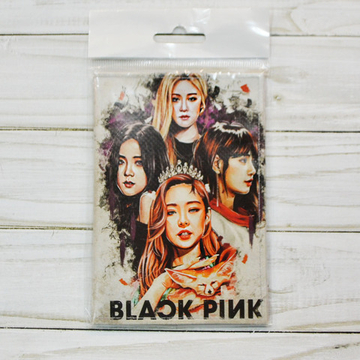 Обложка для паспорта "Black pink"