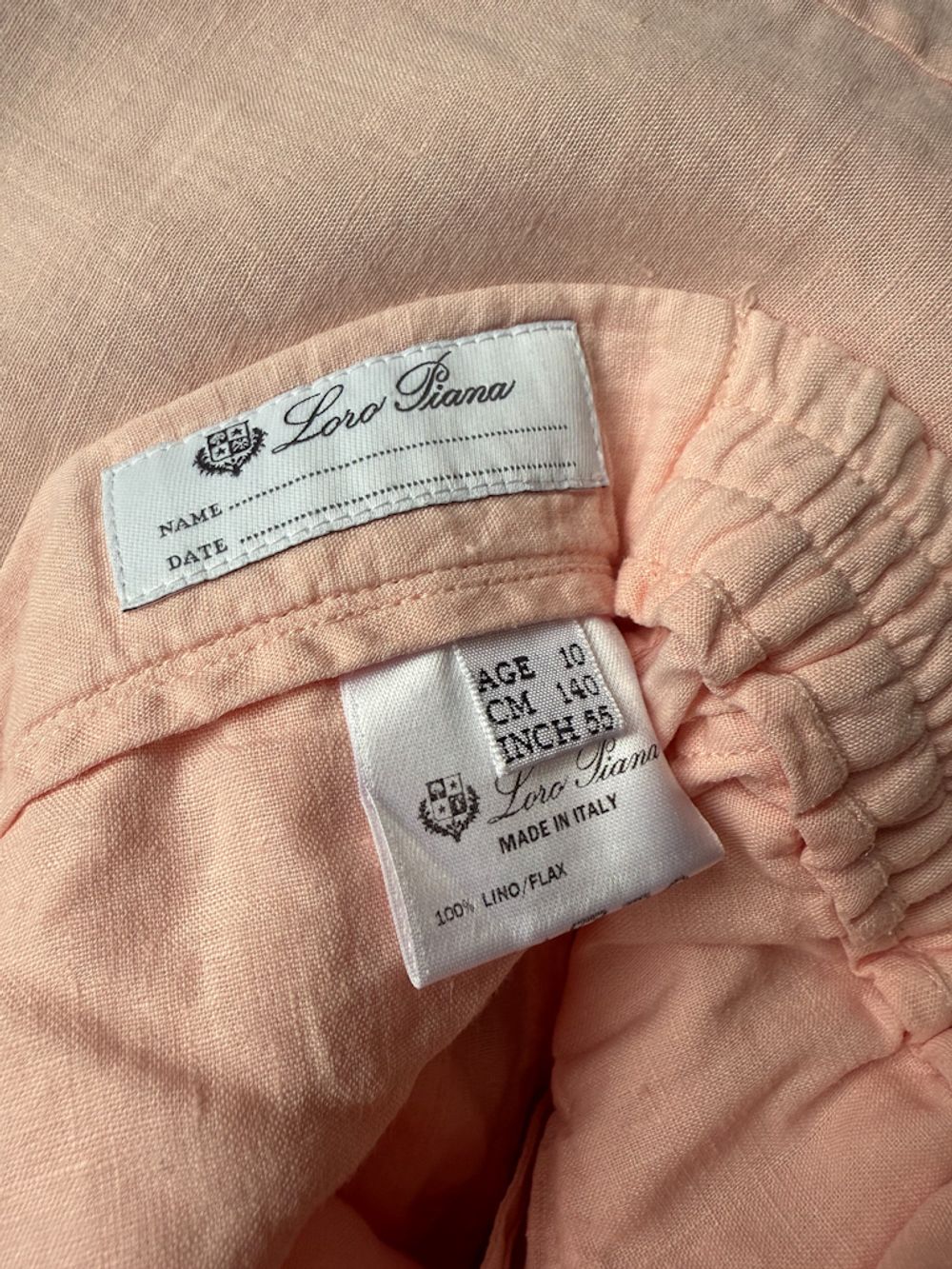 Льняные брюки Loro Piana, 140