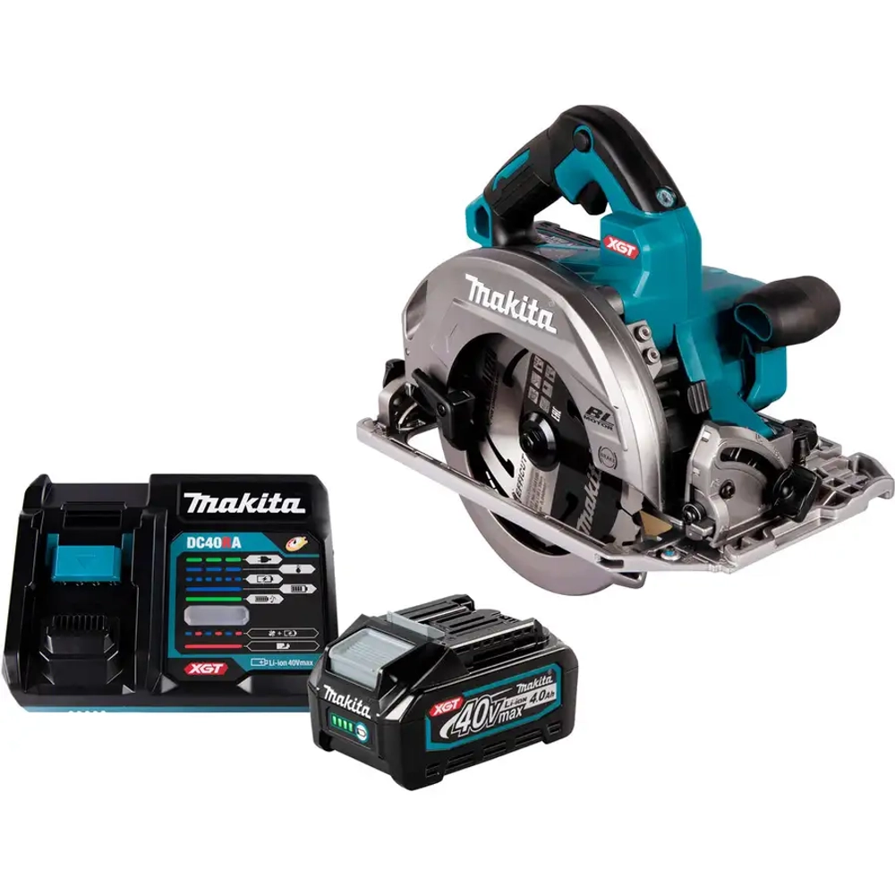 Аккумуляторная пила по дереву с комплектом питания Makita HS004GZ-191J67-0