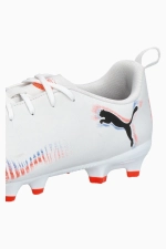 Бутсы Puma Future 8 Play FG/AG Junior - белый