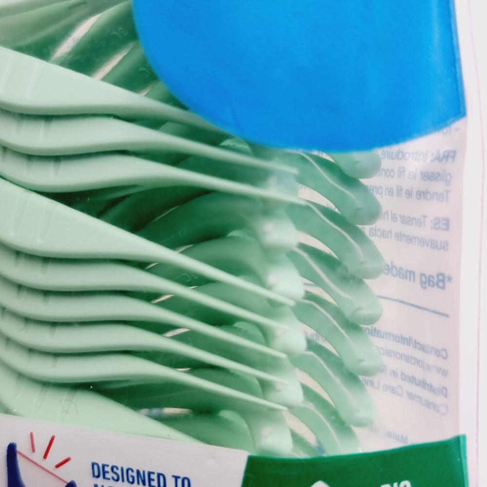 Межзубная нить флоссер Jordan Easy Reach Flosser на держателе с мятным вкусом 25 шт. (Из Финляндии)
