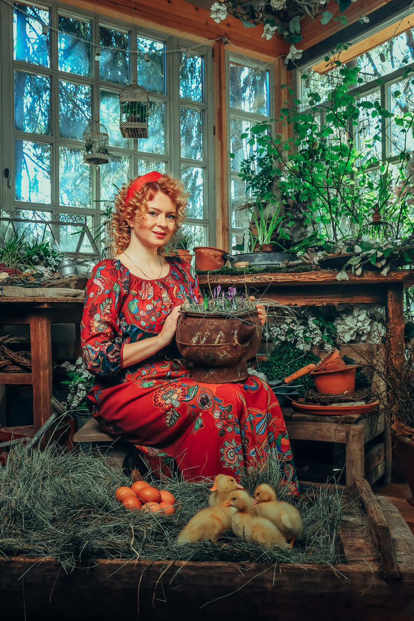 Гнёздышко счастья. Весенний лукбук