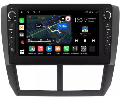 Магнитола для Subaru Forester 3 (SH) 2008-2013, Impreza (GH, GE) - Canbox 9080 Android 10, Быстрая, CarPlay, 4G SIM-слот