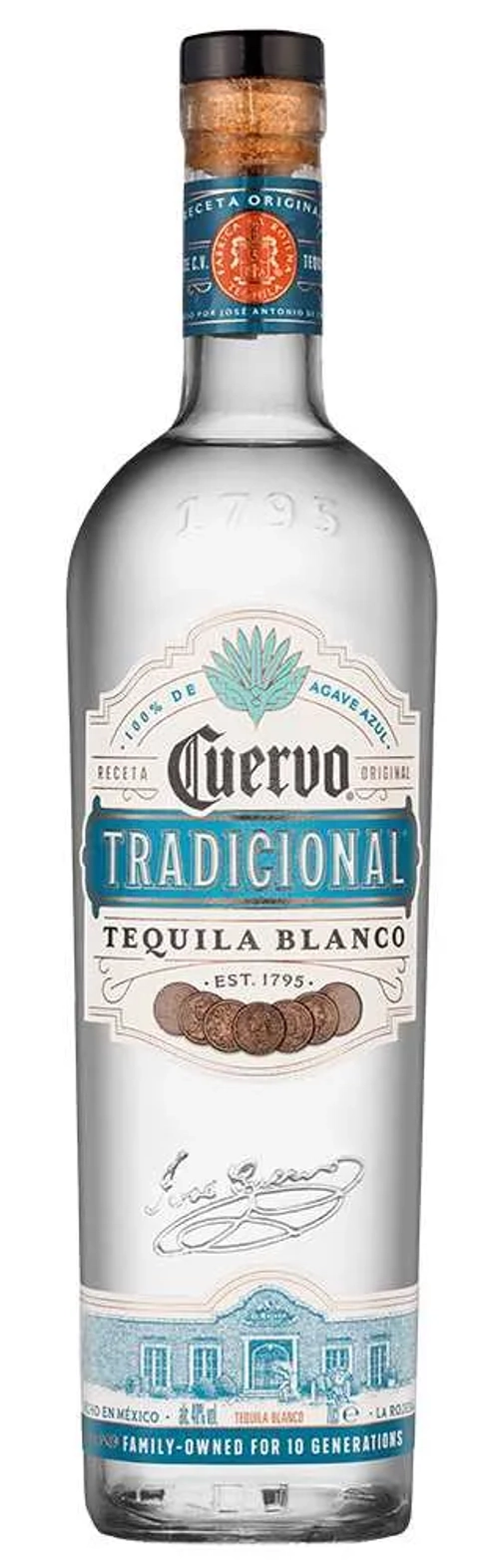 Текила Jose Cuervo Tradicional Blanco, 0.7 л