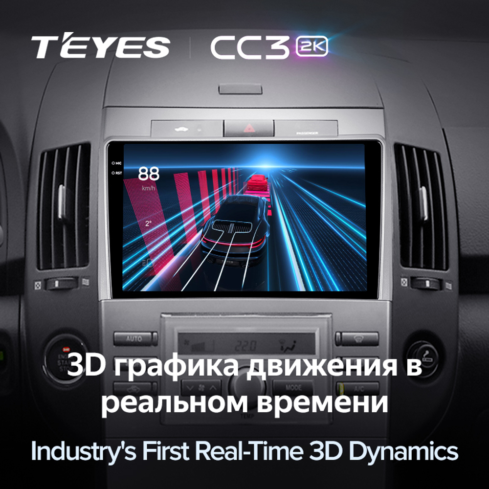 Teyes CC3 2K 9"для Toyota C-HR 2016-2020