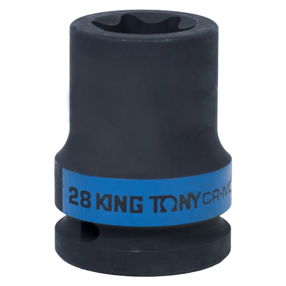 Головка торцевая ударная TORX Е-стандарт 3/4", E28 KING TONY 657528M