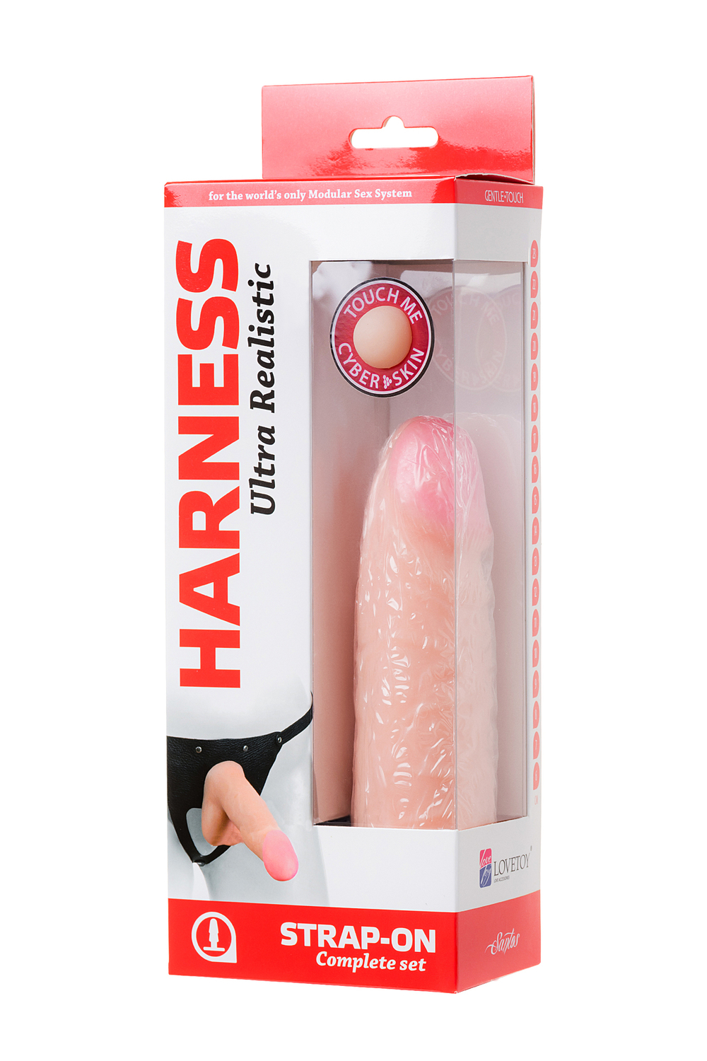 Страпон Harness на трусиках 18 см