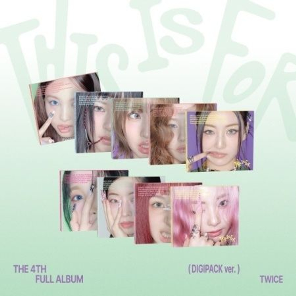 Альбом TWICE - THIS IS FOR 4th Album DIGIPACK RANDOM Version