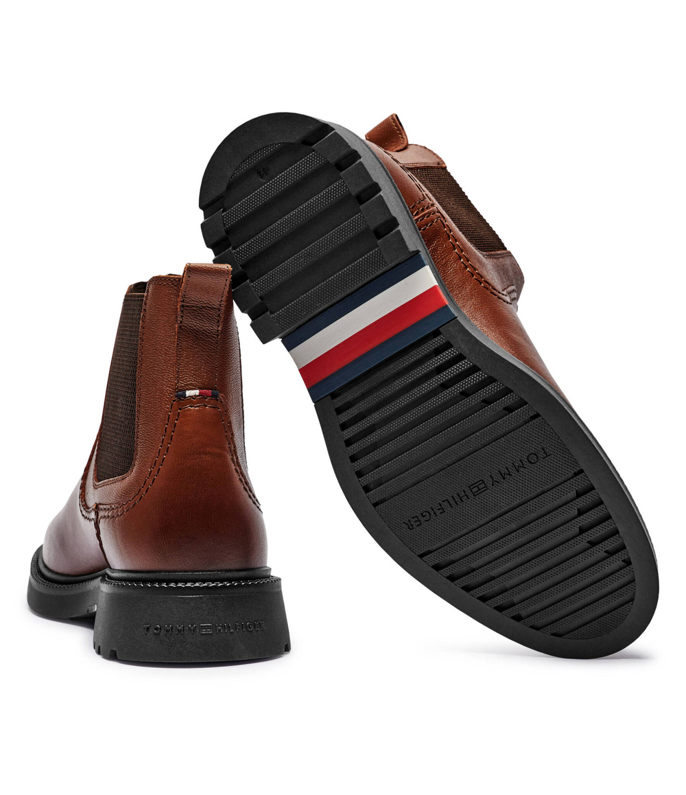Кожаные челси CHELSEA Tommy Hilfiger - коричневый(FM0FM05184)