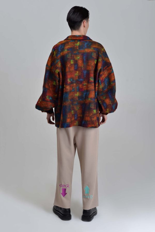 Брюки Soul Company Snkr Head Бежевые - фото 5
