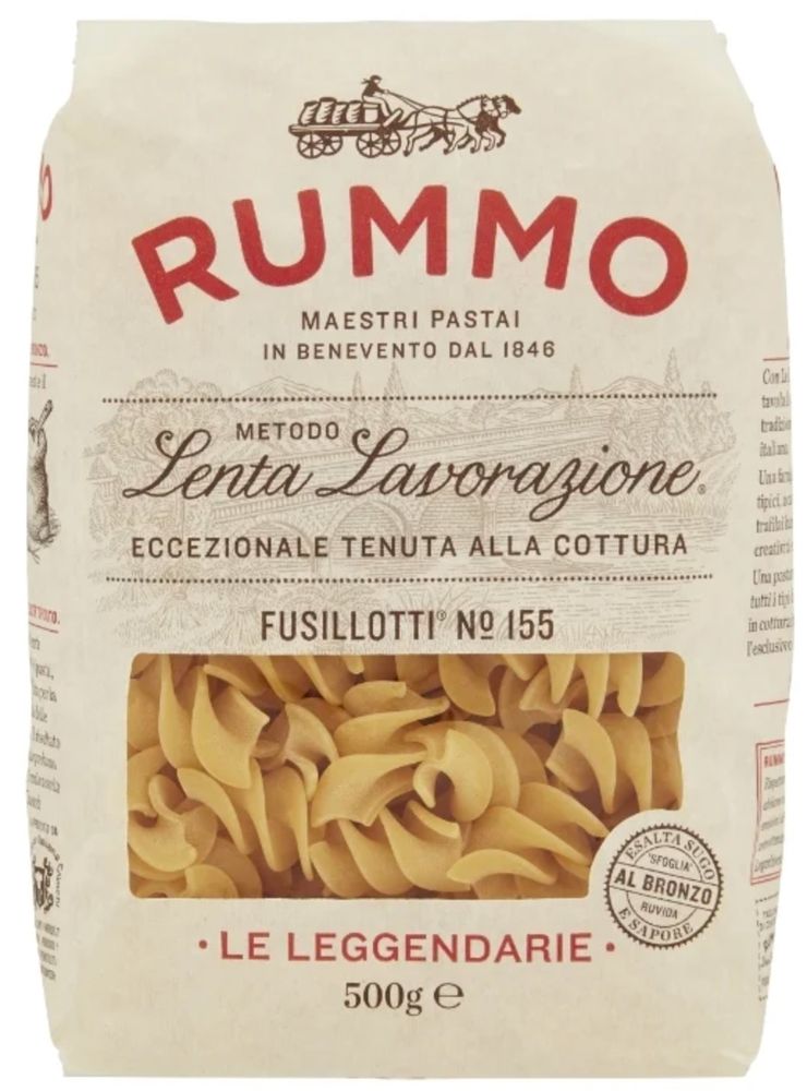 RUMMO Макароны Fusillotti №155, 500 г