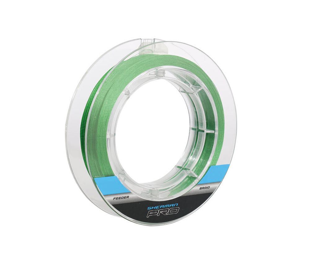 FLAGMAN Шнур Sherman Pro Feeder Braid F8 150м Green 0,12мм 10кг 22lb