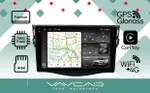 Магнитола для Toyota RAV4 2005-2012, Vanguard - Vaycar VA77-0018-2K на Android 13, Быстрая, 2K QLED, CarPlay,4G SIM-слот