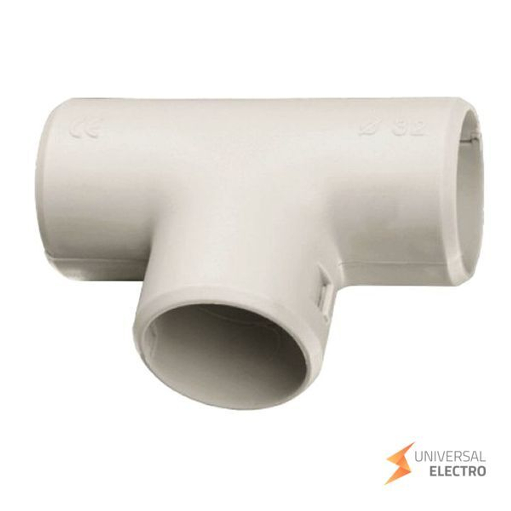 Тройник соединительный для трубы (25 мм) (10 шт,) EKF-Plast