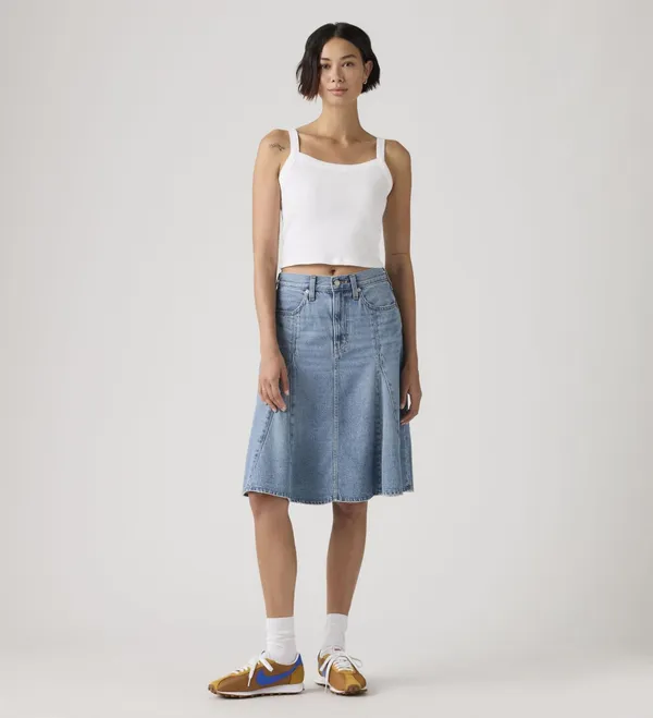 Юбка женская LEVI'S GODET KNEE LENGTH SKIRT