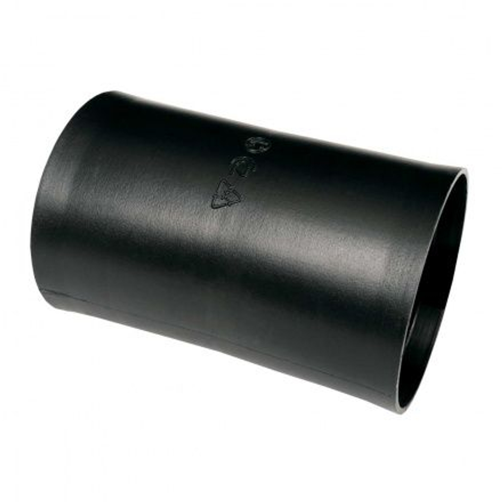 Муфта быстросъемная для двуст. труб d50 мм черная EKF-Plast CQR50
