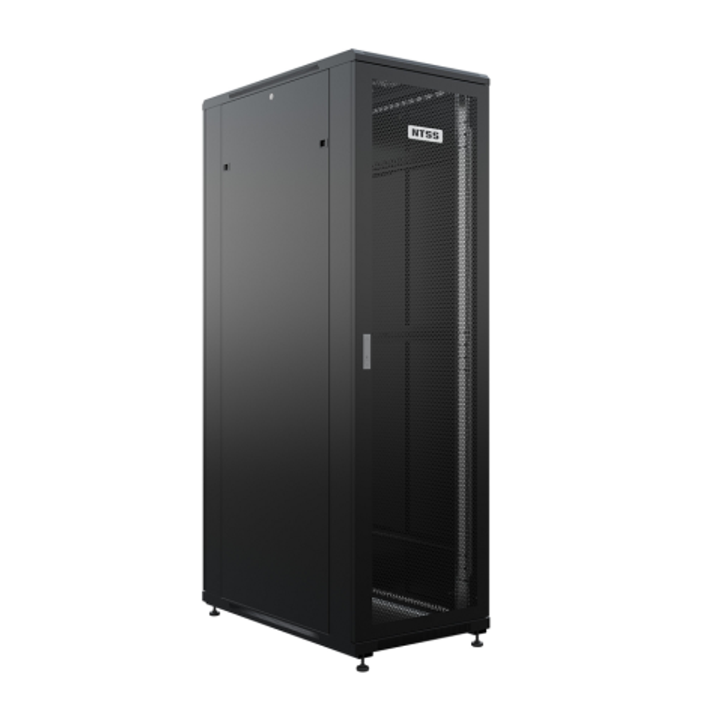 Шкаф напольный 19", 42U NTSS NTSS-R42U80100PD/PDD-BL