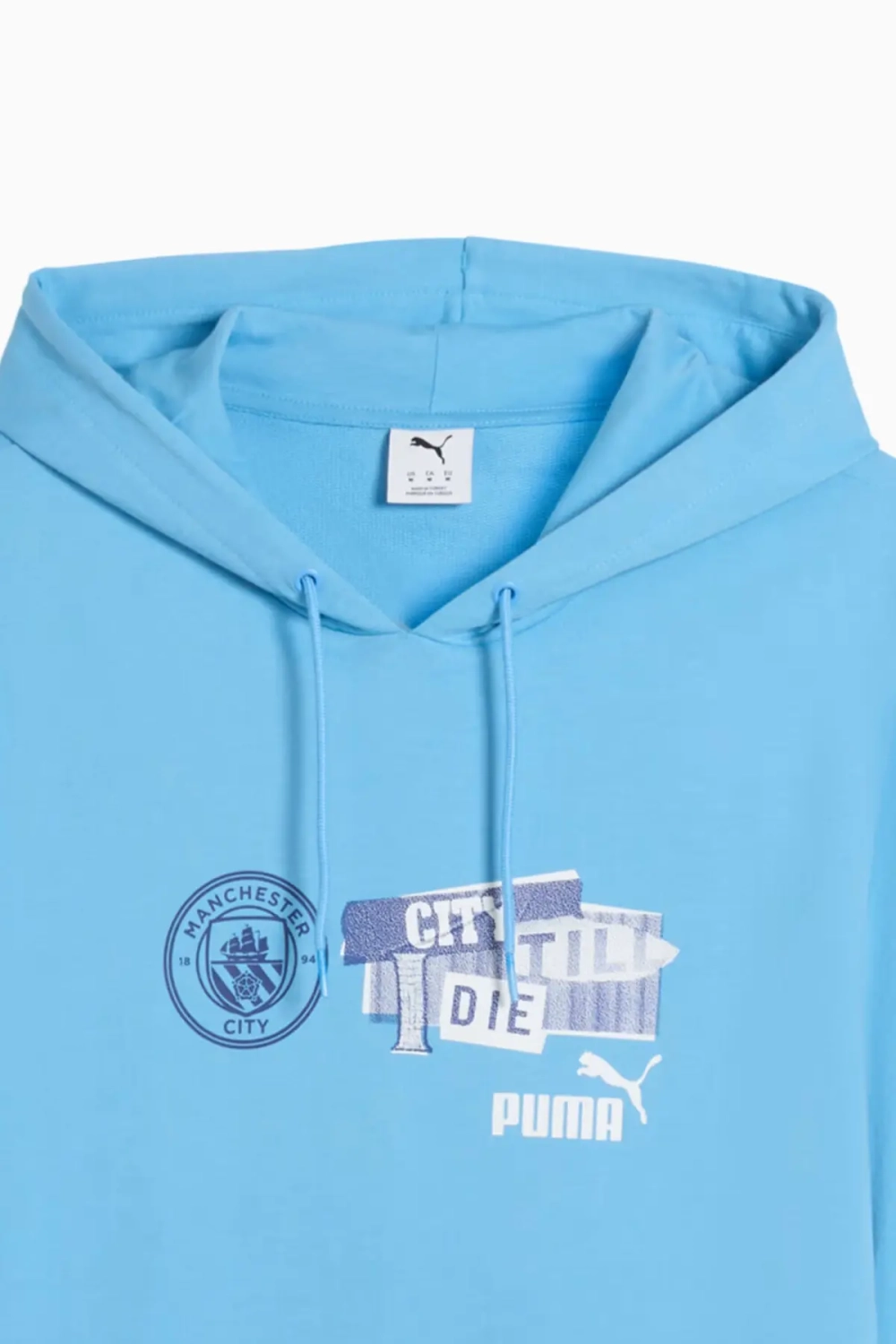 Кофта Puma Manchester City 24/25 ftblNRGY - голубой
