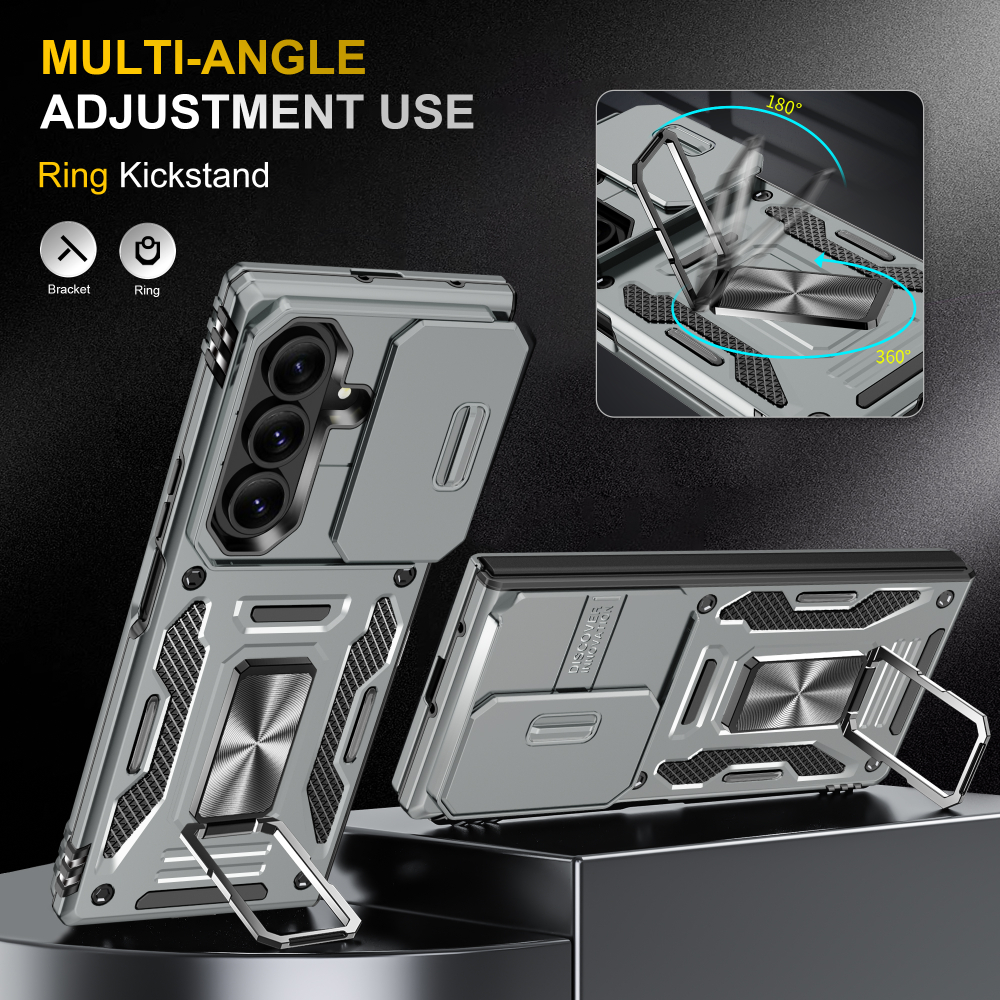 Чехол Safe Case с кольцом и защитой камеры для Samsung Galaxy Z Fold 7