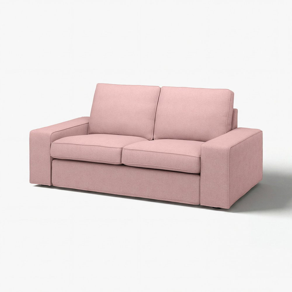 IKEA KIVIK  (ИКЕА КИВИК)  -  Чехол на 2-местный диван - Gunnared светло-розовый