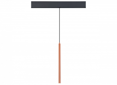 Светильник для SPACE-Track system 5Вт, D26xH500 мм, 400Лм, 28°, 3000К, диммируемый 0-10В, Ra >90, сатинированная медь